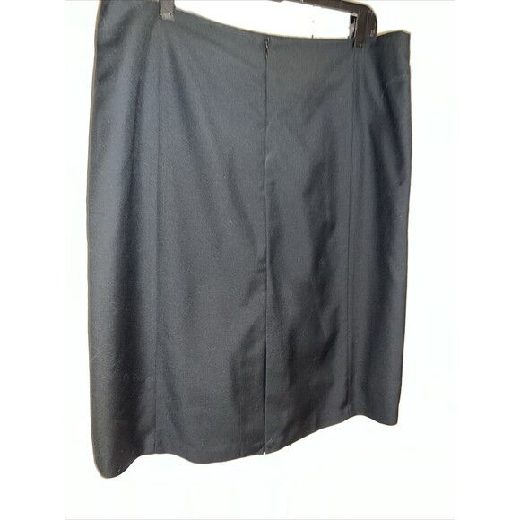 Isaac Mizrahi for Target Women's Size 16 Black Lined Pencil Skirt Classic Office - Picture 4 of 12